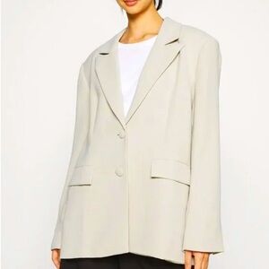 Good American Drapey Oversized Blazer Peyote Size 3/4 L/XL